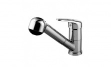 LEMARK Смеситель для кухни Luna с выдвижным изливом, хром LM4150C