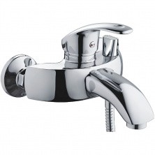 HAIBA Смеситель для ванны 181мм, хром HB-3221