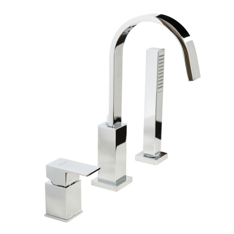 Приобрести cezares смеситель на борт ванны unika, 3 отверстия, хром unika-bvd3-01