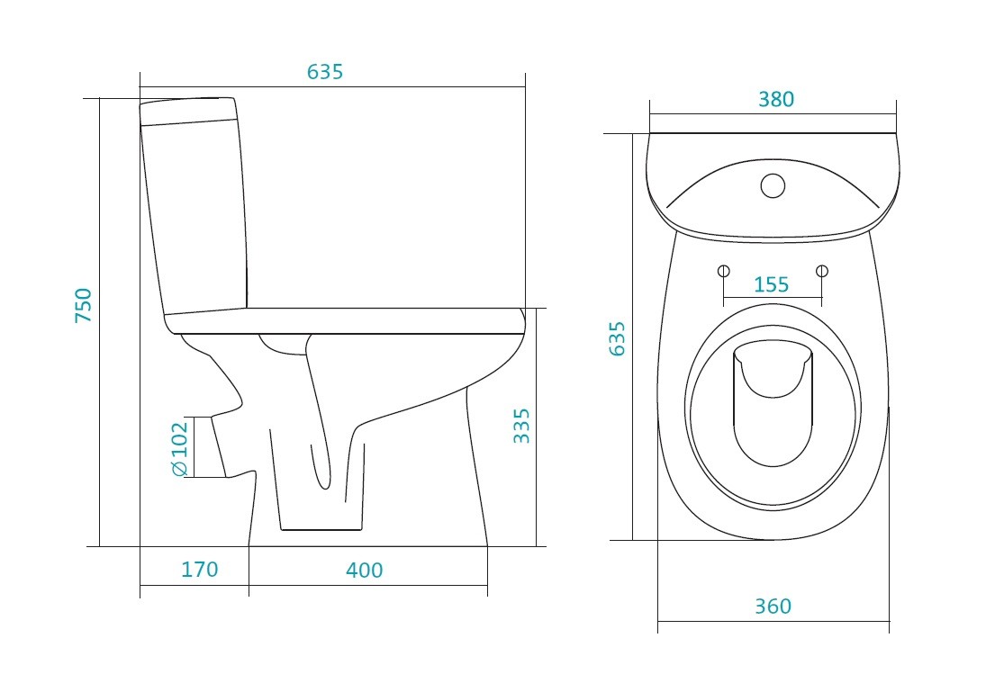 Приобрести santek "анимо" унитаз-компакт "анимо" с сидением стандарт 1298902694