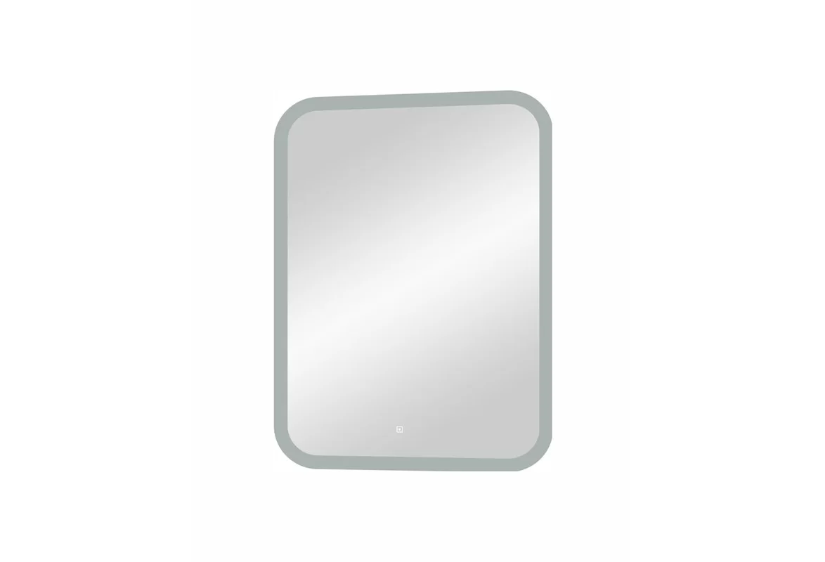 Приобрести continent зеркало с подсветкой glamour70х90 см, белое