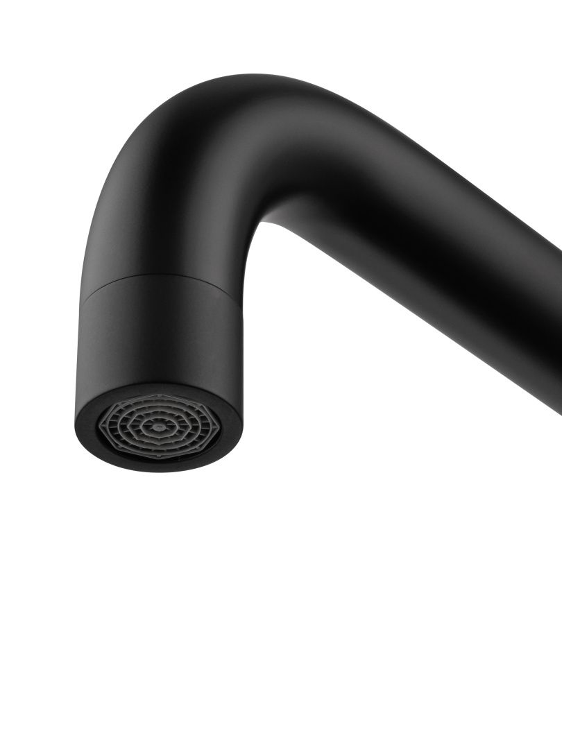 Приобрести смеситель для кухни wonzon & woghand, черный матовый (ww-l1006-mb)