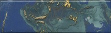 Декор настенный Kerama Marazzi Дарсена, 85х285 синяя VB\A52\9016