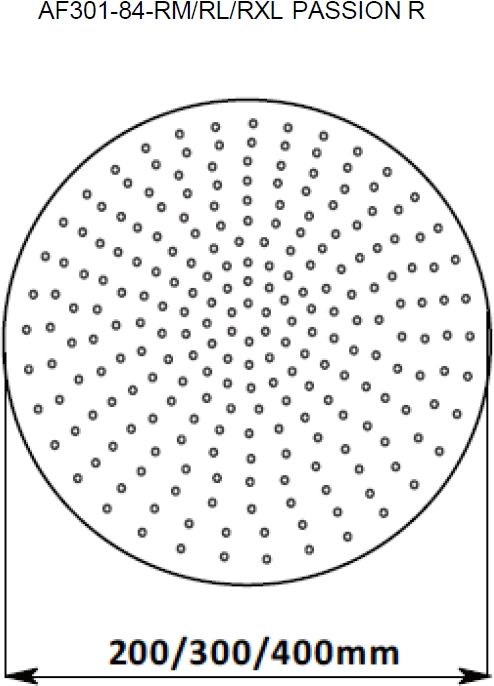 Приобрести aquanet верхний душ passion 20х20 см, хром af301-84-rm