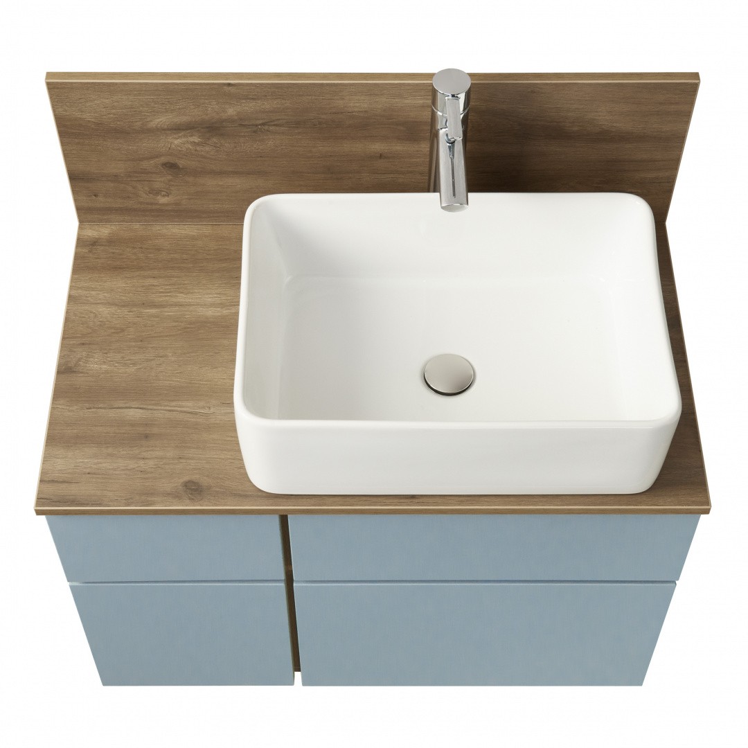 Приобрести столешница акватон мишель 80 см, дуб рустикальный 1a256603midr0