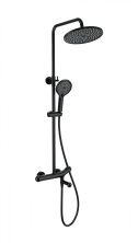 Душевая система с термостатом WONZON & WOGHAND T-1000, Черный матовый (WW-B3057-A-MB)