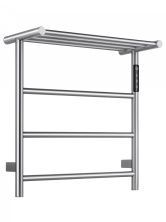 Полотенцесушитель электрический с полкой WONZON & WOGHAND BONN, Брашированный никель (WW-AL402-BR)