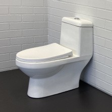 Comforty Детский унитаз Моноблок 2311W, сиденье полипропилен с микролифтом, белый