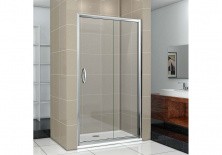 Дверь душевая Bas Infinity WTW-140-G-CH 140 см (матовое стекло)