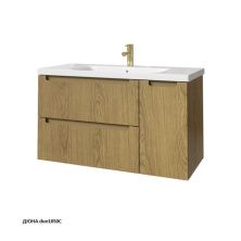 Caprigo Тумба с раковиной TERMIN-Albero 100 см, правая, дюна, шпон