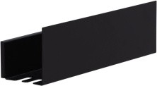 Aquanet Полка Магнум 40x12 см черная матовая 00274188