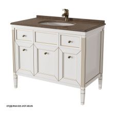 Caprigo Тумба с раковиной ALBION 100 см, белая, эмаль