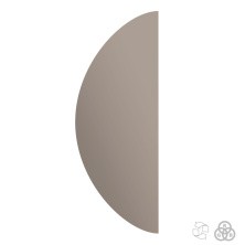 CEZARES Зеркало бронзированное 30x80 см, LED RGB подсветка 45031