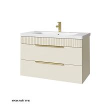 Caprigo Тумба с раковиной MONBAR 90 см, кремовая