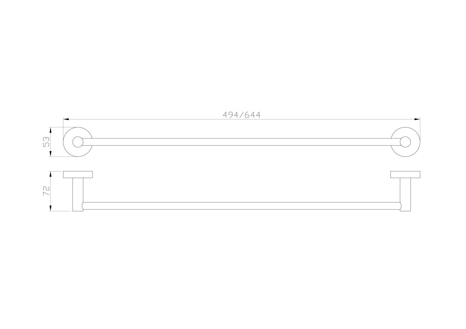 Приобрести вешалка для полотенец wonzon & woghand easy, хром (ww-8112)