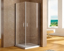 Aquanet Душевое ограждение Cinetic 90х90,прозрачное стекло (AE12-N-90H190U-CT-2 шт)