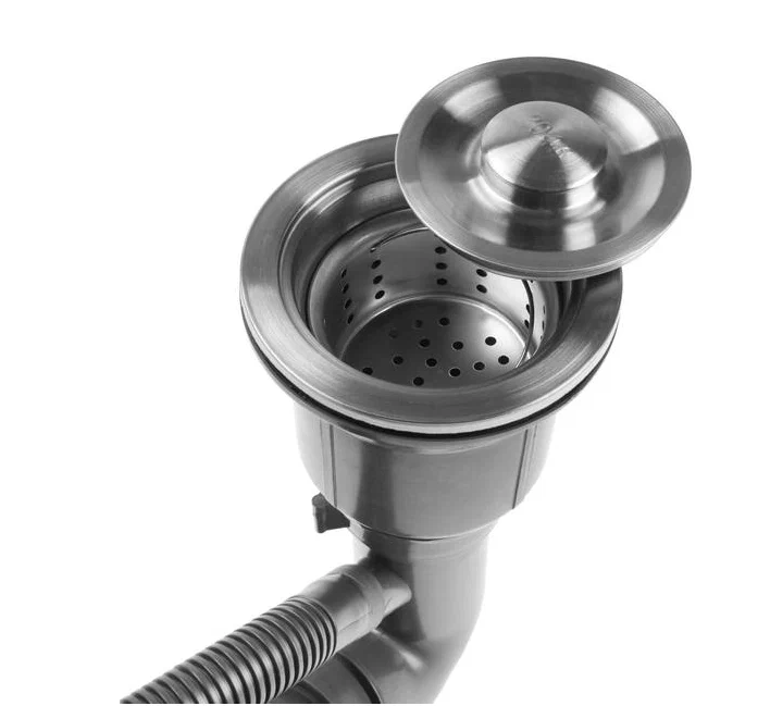 Приобрести gerhans кухонная мойка 58х48 см, левосторонняя, сатин