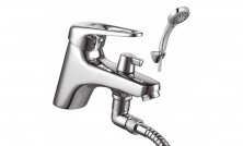 LEMARK Смеситель на борт ванны Luna, 1 отверстие, хром LM4115C