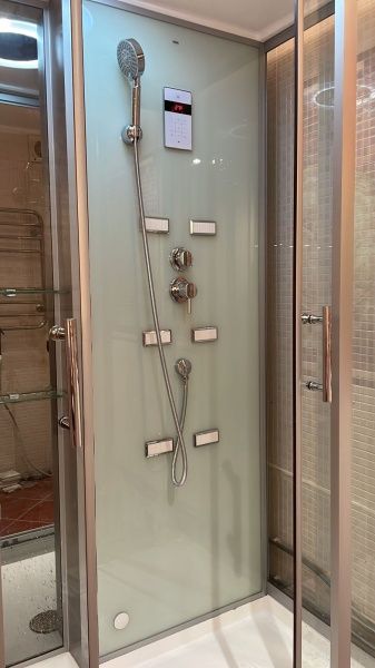 Приобрести frank душевая кабина f506-1, прямоугольная, пристенная