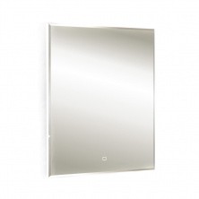 Azario Зеркало Алмина 600*800, белый, сенсорный выключатель, ФР-1541