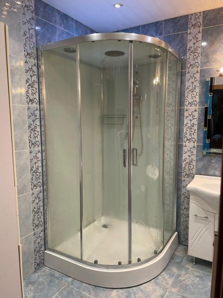 Приобрести frank душевая кабина f420 brilliant, низкий поддон, полукруглая