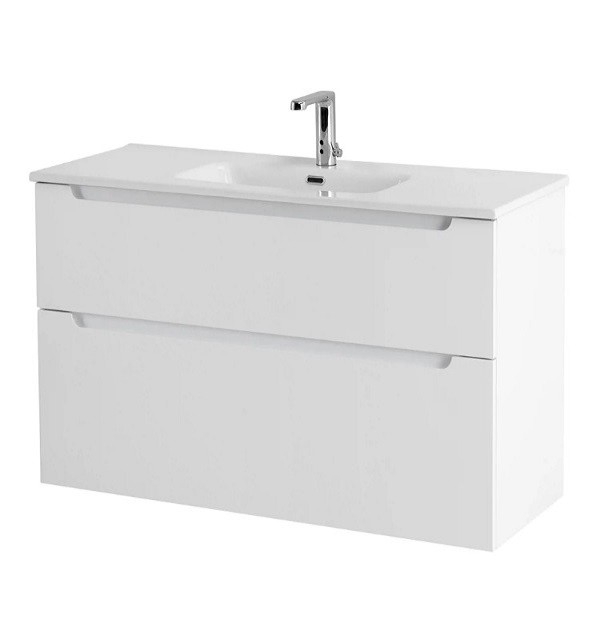 Приобрести тумба подвесная с раковиной belbagno etna-900-2c-so-bo-p 90 см, bianco opaco