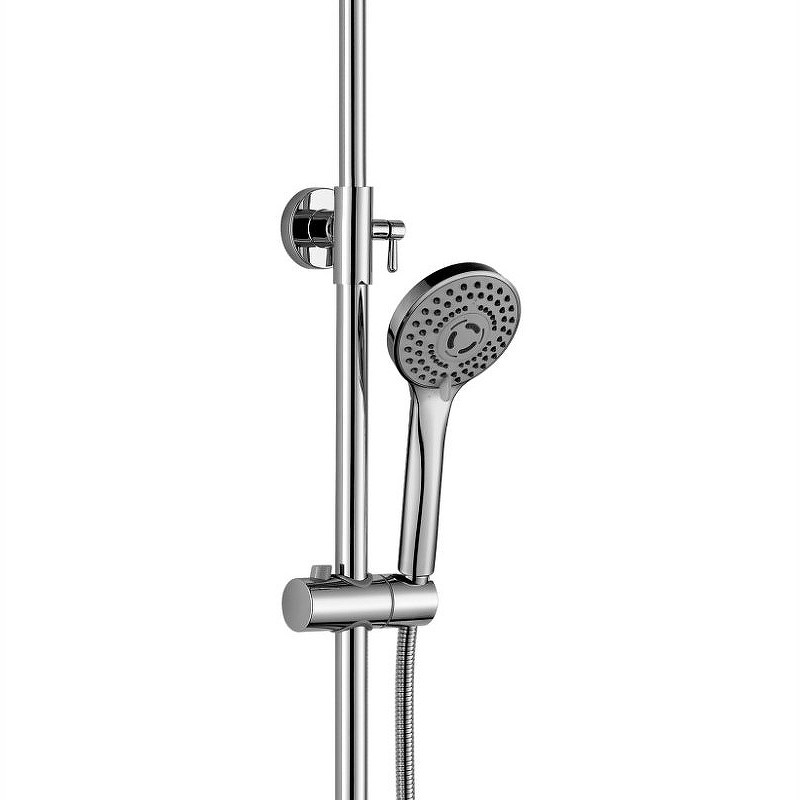 Приобрести haiba душевая система, круглая d-225мм, хром hb2414