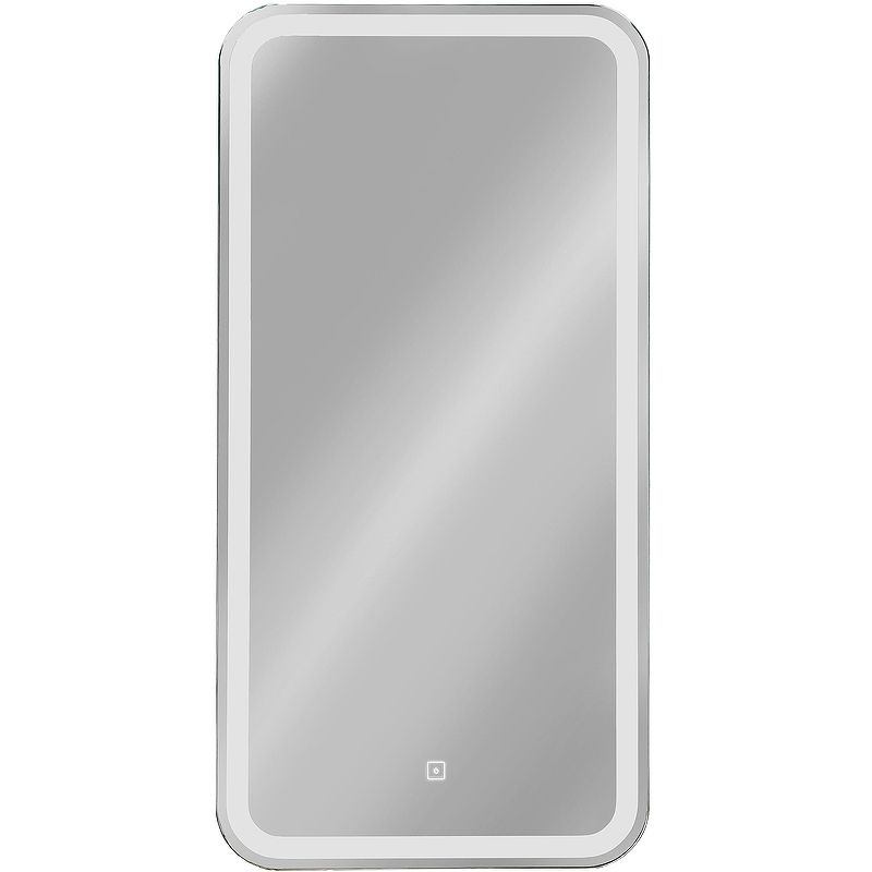 Приобрести continent зеркало шкаф с подсветкой elliott 40х80 см, сенсорный включатель, правосторонее, белое
