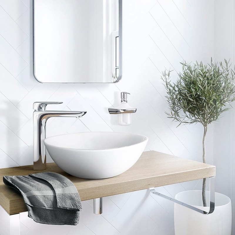 Приобрести kludi ameo однорычажный смеситель для раковины-чаши, 205 мм, арт. 412960575