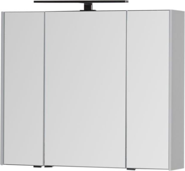 Приобрести aquanet зеркальный шкаф латина 90 см, белый