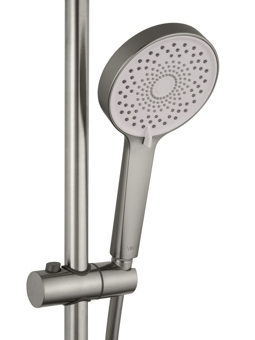 Приобрести душевая система wonzon & woghand stick, брашированный никель (ww-88739017-bn)