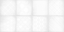 Плитка настенная Alma Ceramica Richard 249x500 рельефная, белая TWU09RCD010