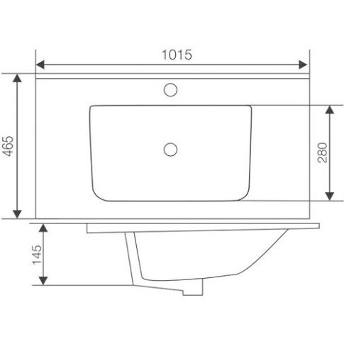Приобрести sole тумба подвесная ultra 100 см с раковиной more 100, белый глянец ут000068481