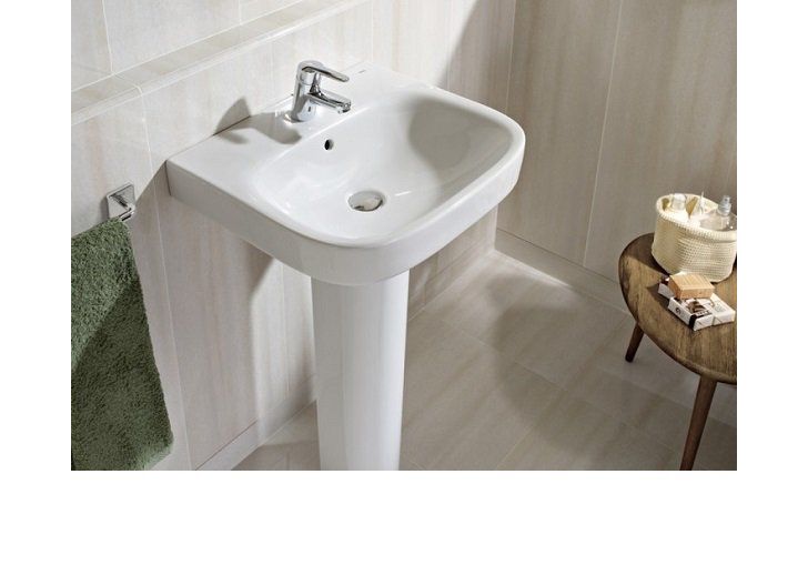 Приобрести раковина подвесная roca debba 60 см 7.3279.9.400.y