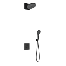 Vincea Встраиваемая душевая система Inspire, черная матовая VSFW-3I21MT5MB