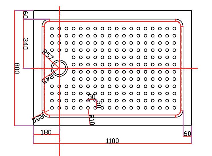 Приобрести cezares поддон акриловый tray 110х80см tray-a-ah-110/80-15-w