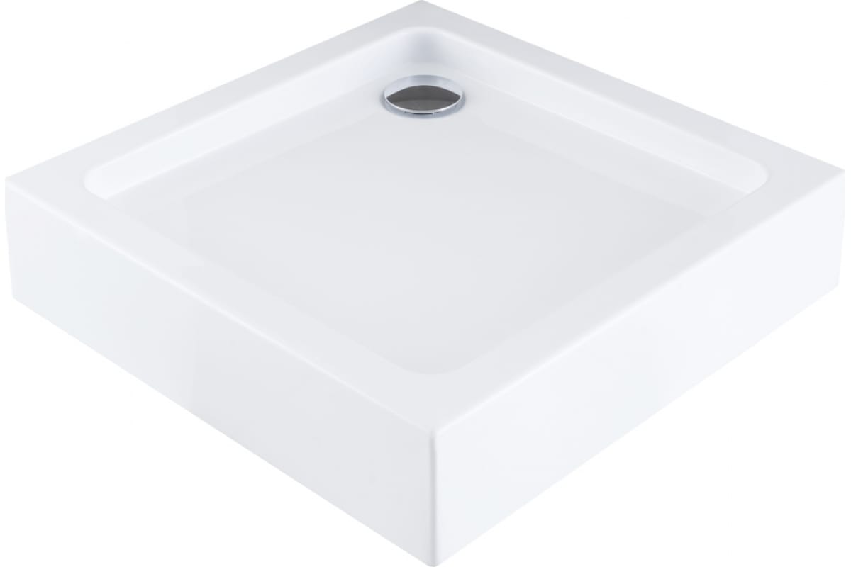 Приобрести aquanet душевой поддон gl180 100x100 см, белый