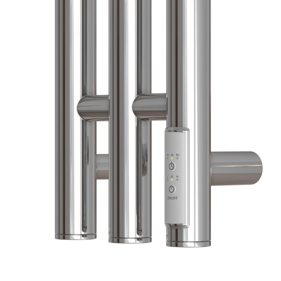 Приобрести полотенцесушитель электрический point 120x1200 деметра п3, хром pn12822