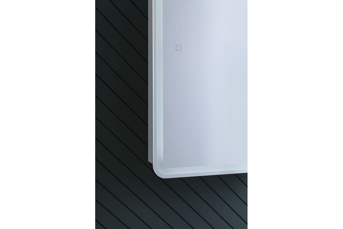 Приобрести aquanet зеркальный шкаф оптима 60 см, с led подсветкой