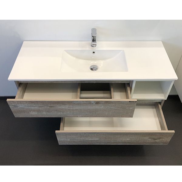 Приобрести сomforty тумба с раковиной "турин-120м" дуб бежевый