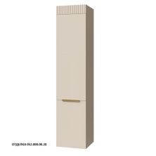 Caprigo Пенал MONBAR-Smalty 35 см, светло бежевый, эмаль