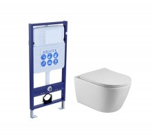 Комплект унитаз с инсталляцией SET Aquatek Бетта