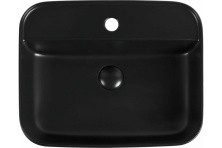 Aquanet Раковина Soul-2-MB 50х40 см, черный матовый