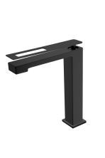 Boheme Смеситель для раковины Q, высокий, черный 142-BB