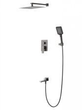 Душевая система встраиваемая WONZON & WOGHAND EDGE, Темный графит (WW-88939003-BGM)