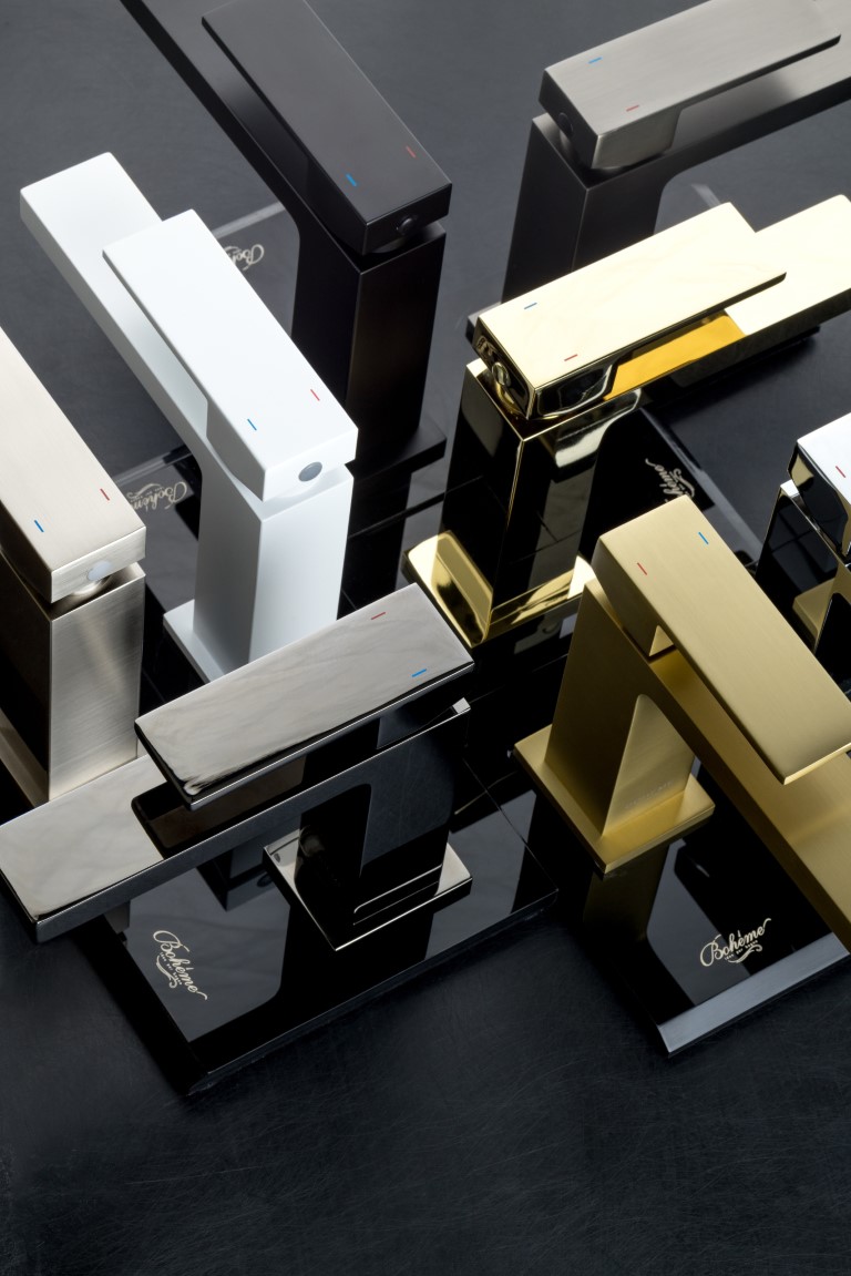 Приобрести boheme cмеситель для раковины qubic bronze 471-br