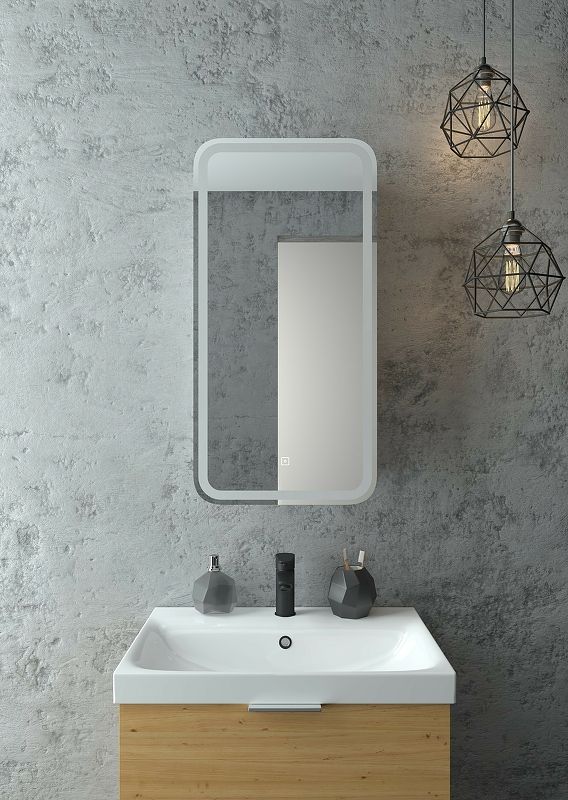 Приобрести continent зеркало шкаф с подсветкой elliott 40х80 см, сенсорный включатель, правосторонее, белое