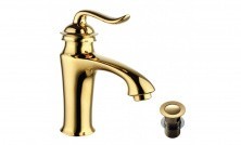 LEMARK Смеситель для раковины Brava, золото LM4706G