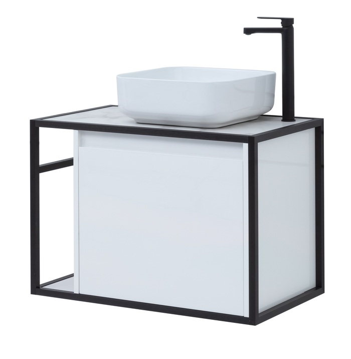 Приобрести aquanet тумба со столешницей nova lite loft 75 см,r белая