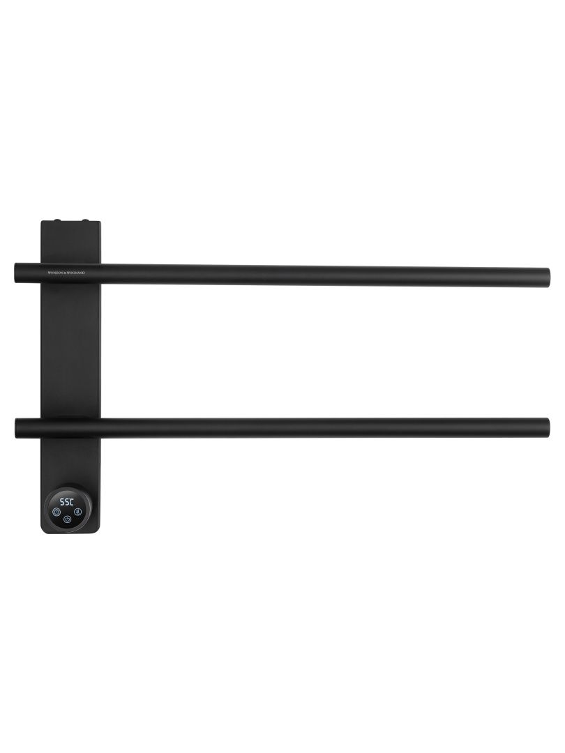 Приобрести полотенцесушитель электрический wonzon & woghand nürnberg, черный матовый (ww-al342-mb)